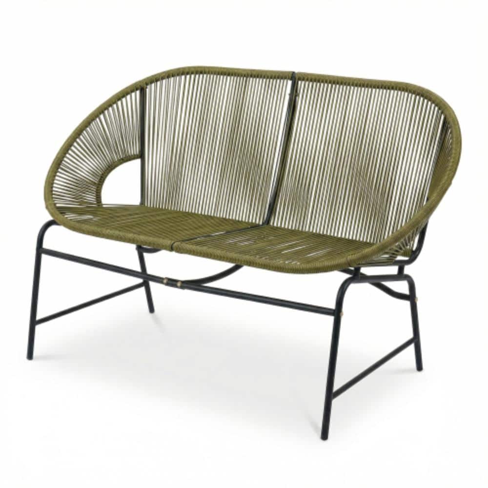 Green Wicker Outdoor Lounge Chair, UV Resistant price history on PriceWatchPro