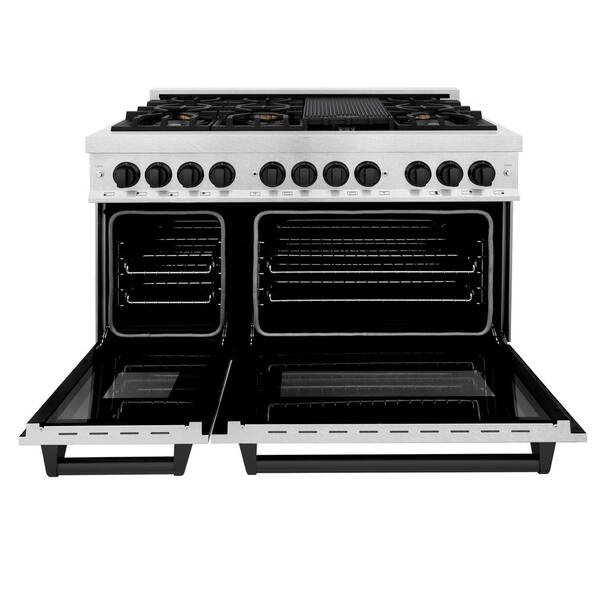 ZLINE Kitchen and Bath Autograph Edition 48 in. 7 Burner Double 