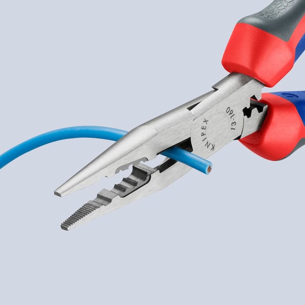 KNIPEX Heavy Duty Forged Steel 4-in-1 Electrician Pliers with 14