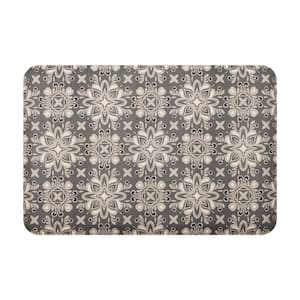 Sole Comfort Anti-Fatigue Mat, Boho Medallions : Dark Grey 22" x 32"