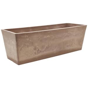 25.3 in. x 9 in. Taupe Composite PSW Window Box