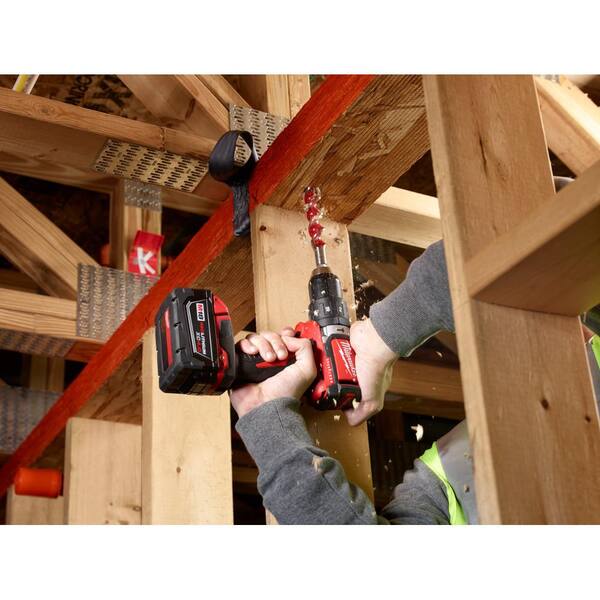 Milwaukee - M18 18-Volt Lithium-Ion Brushless Cordless Hammer Drill/Impact Combo Kit (2-Tool) with Free M18 Hackzall