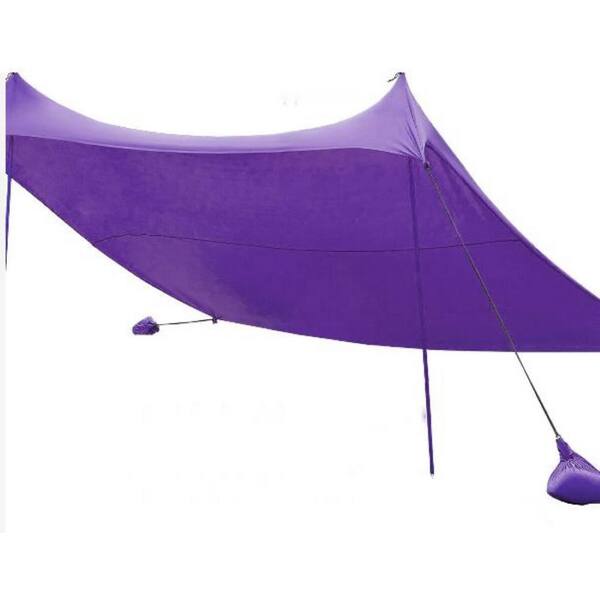 purple canopy tent