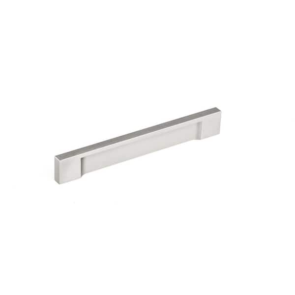Richelieu Hardware Viareggio Collection 5 1/16 in. (128 mm) Stainless Steel Modern Cabinet Finger Pull