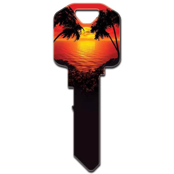 #68 SC1 Tropical Sunset Key Blank