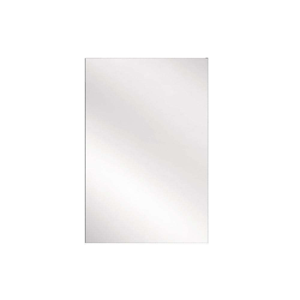 16 in. W x 24 in. H Aluminum Medicine Cabinet with Single Door Mirror Door Adjustable Shelves price history on PriceWatchPro