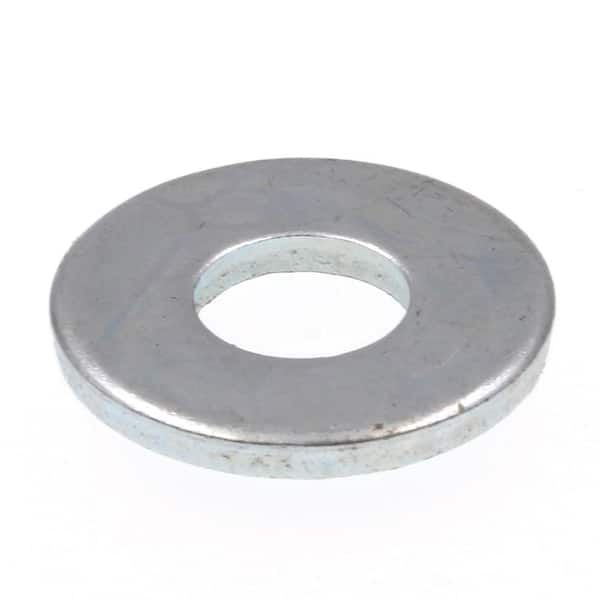 Prime-Line #10 x 1/2 in. O.D. Zinc Plated Steel Flat Washers SAE (100-Pack)