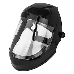 OSFM, Black, Full Face Protector Shield, Reusable Safety Face Shield (1-Pack)