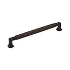 Stature 8-13/16 in. (224 mm) Center-to-Center Oil Rubbed Bronze Drawer Pull