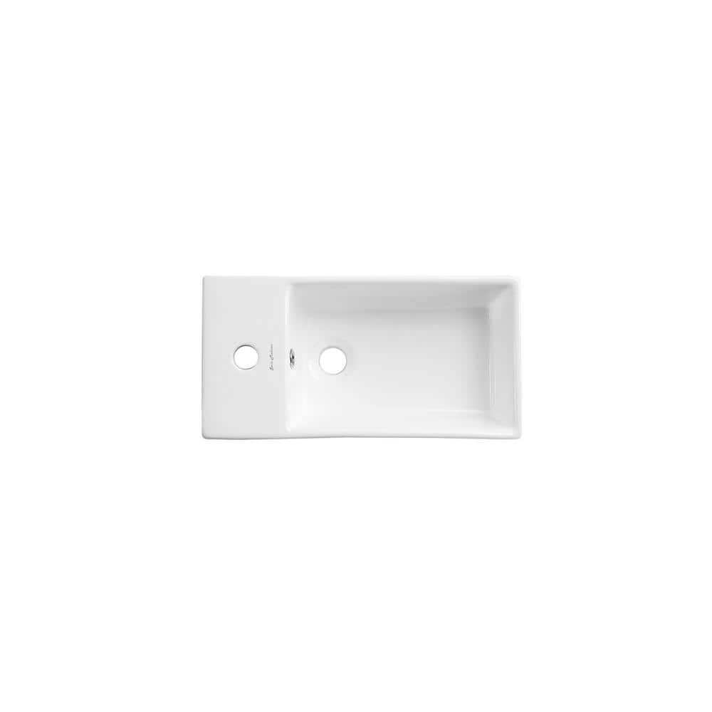 Pierre 19.5" Gold Metal Frame Freestanding Bathroom Vanity with Glass Shelf