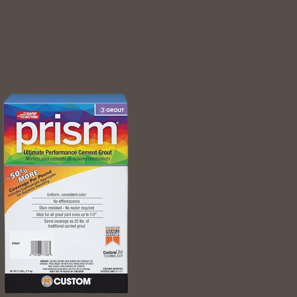 Custom Building Products Prism #540 Truffle 17 lb. Ultimate Performance Grout