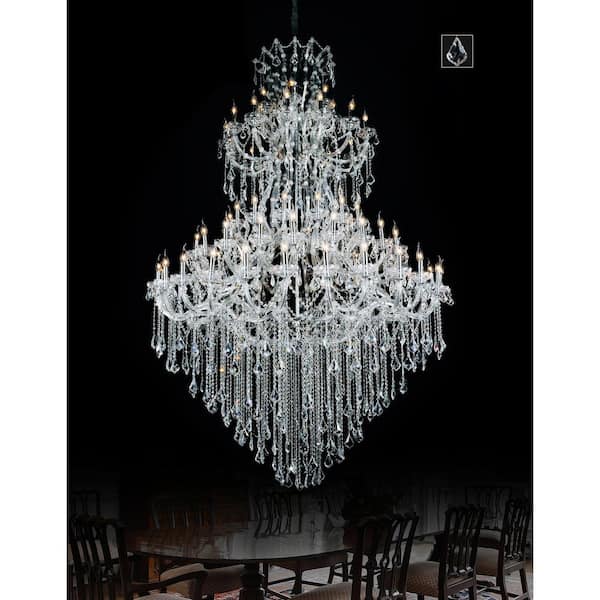 CWI Lighting Maria Theresa 84 Light Up Chandelier With