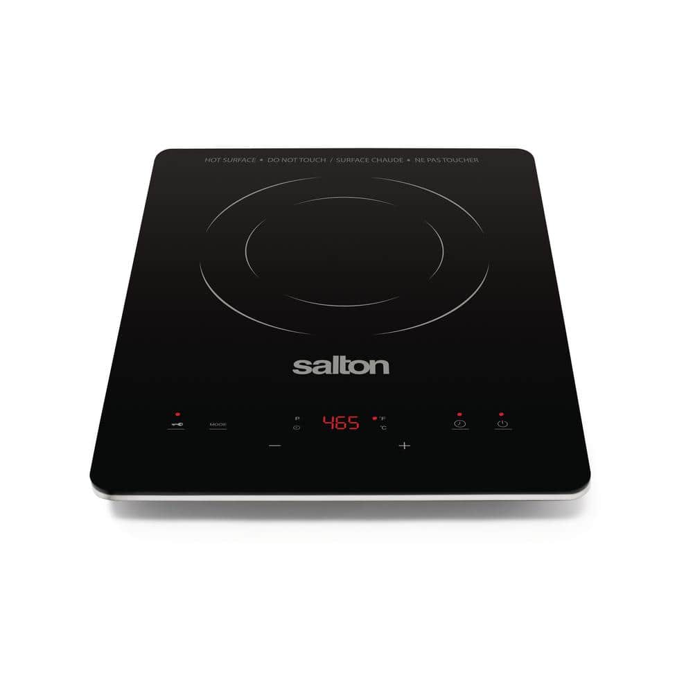 Salton Single Stainless Steel Coil Portable Electric Cooktop, 1.36 kg,  Stainless