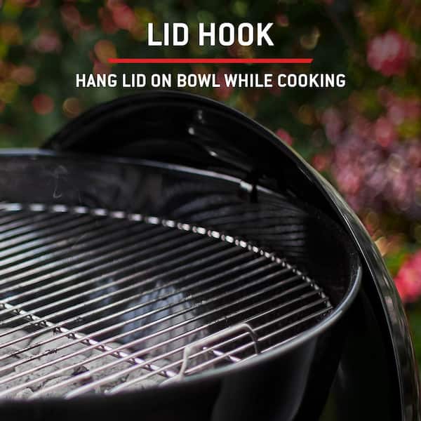 Weber Jumbo Joe Premium 22 in. Charcoal Grill in Black with Steel