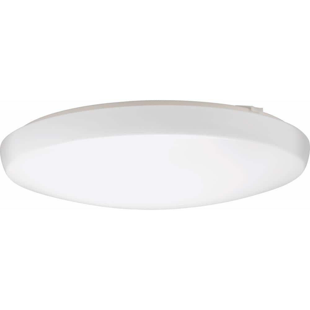 Lithonia 20-Inch White LED Flush Mount Light Fixture