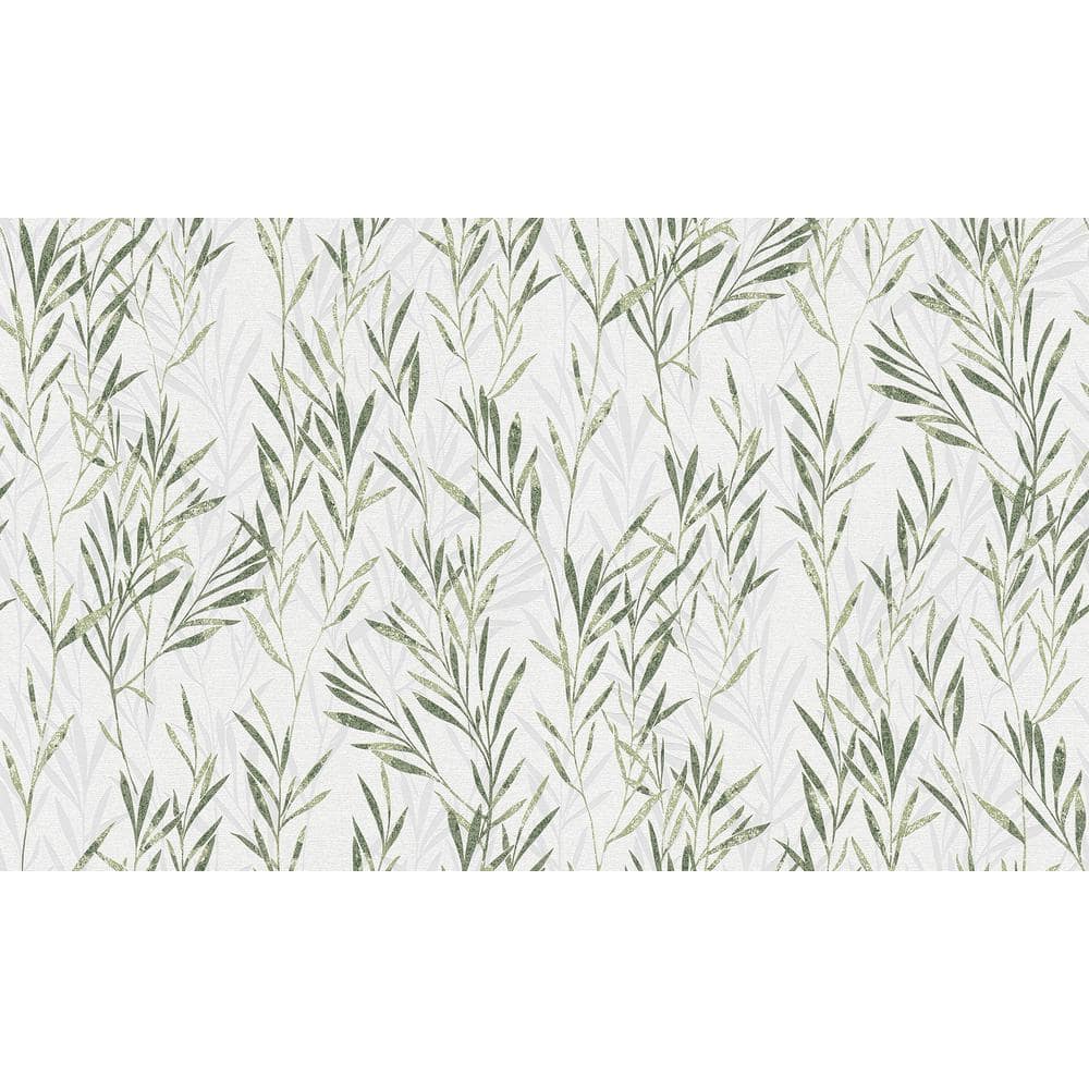Botanical Green Wallpaper Sample