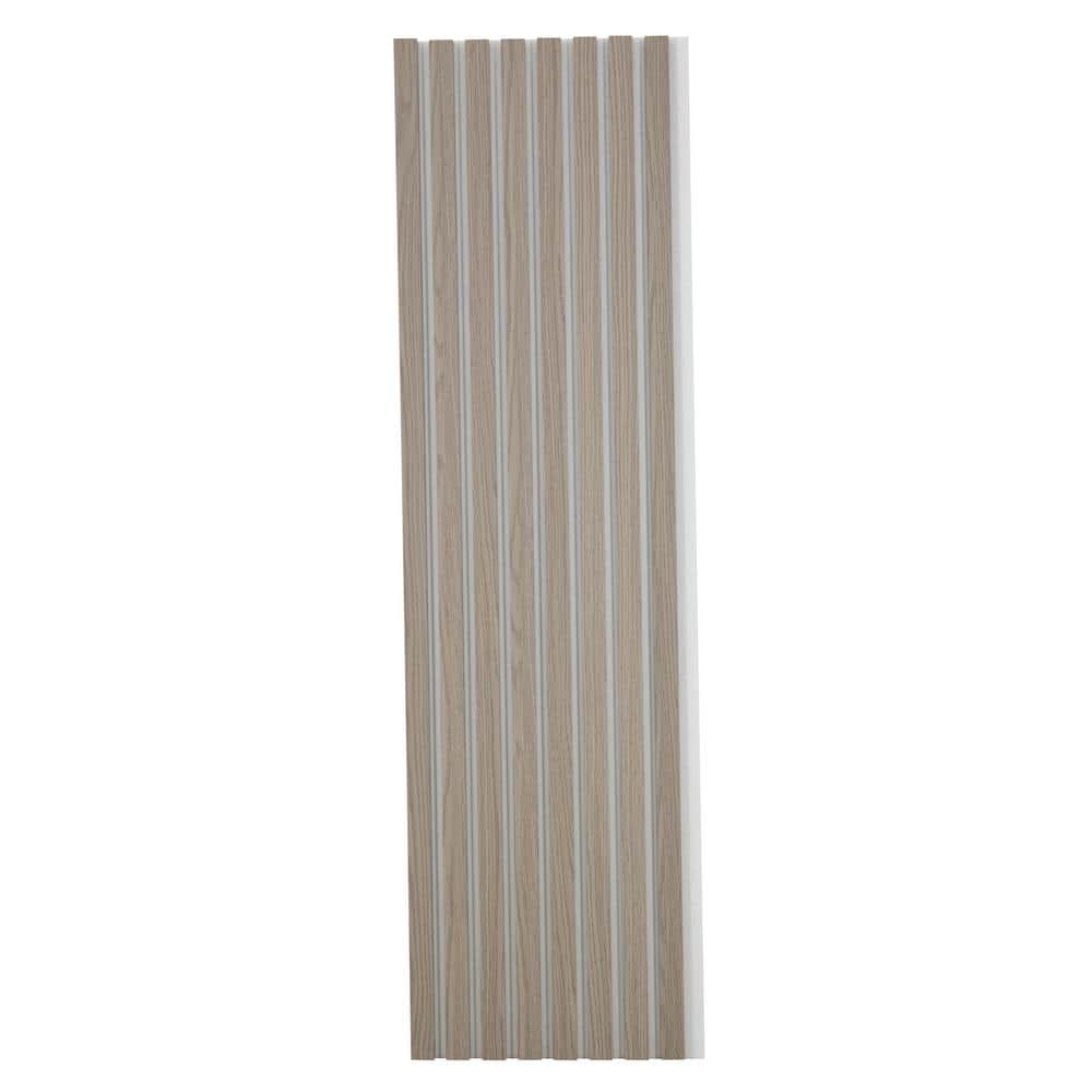 12.6 in. x 106 in. x 0.8 in. Acoustic Vinyl Wall Siding Panel in Drift Wood Color with White Base (Set of 20-Piece) price history on PriceWatchPro