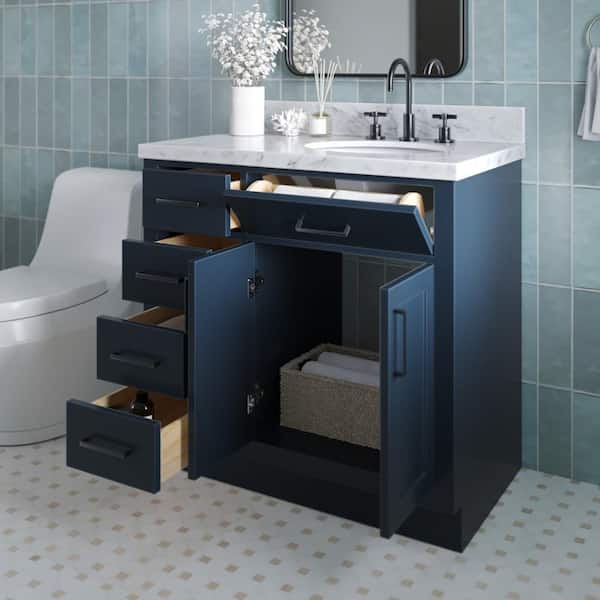Hepburn☺︎ ARIEL Hepburn 36 in. W x 22 in. D x 36 in. H Bath Vanity in
