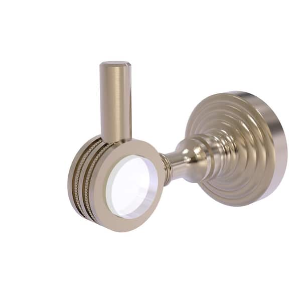 Pacific Grove Collection J-Hook Robe/Towel Hook with Dotted Accents in Antique Pewter