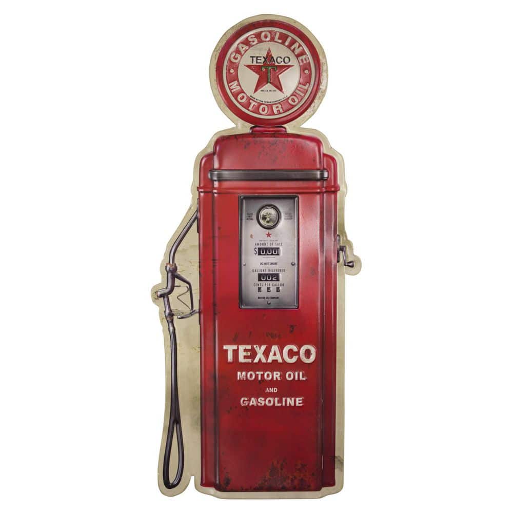 American Art Decor American Art Decor Vintage Texaco Motor Oil Gas Pump ...