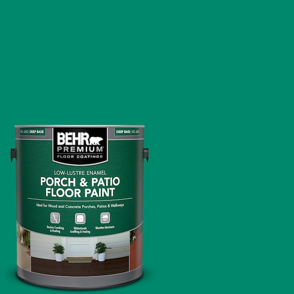 BEHR PREMIUM 1 gal. #P430-6A Celtic Queen Low-Lustre Enamel Interior/Exterior Porch and Patio Floor Paint