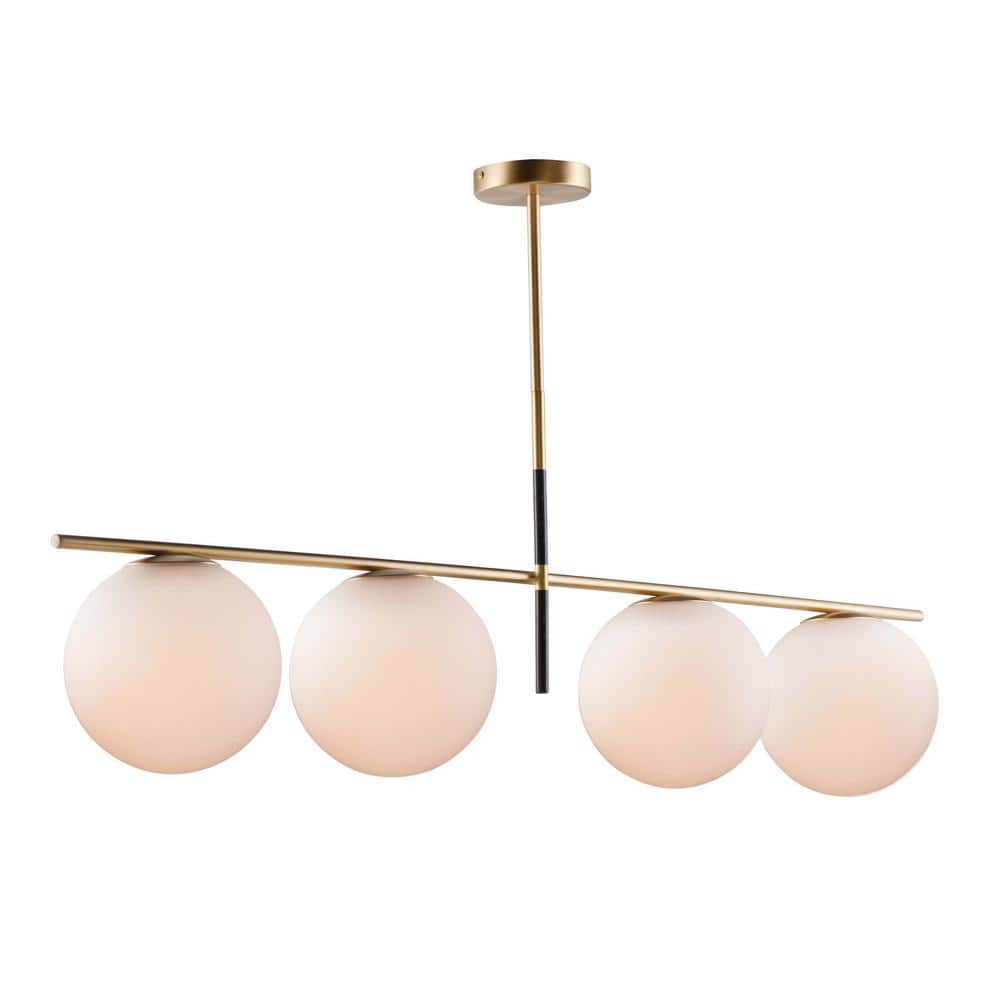 4 Light Linear Pendant Maxim Lighting 26036Swsbrbk