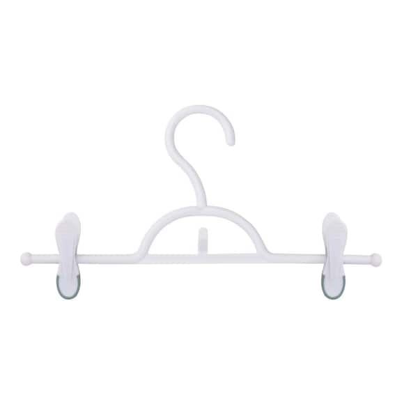 Hanger Central Heavy Duty Plastic Pants and Skirt Hangers, 12 in, 25 Pack - 25