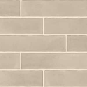 Daltile LuxeCraft Almond 3 in. x 6 in. Glossy Ceramic Subway
