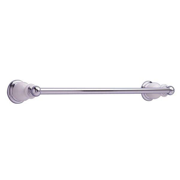 American Standard Williamsburg 18 In. Towel Bar, Porcelain/Chrome Polish