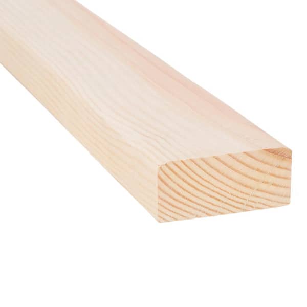 Unbranded 2 in. x 4 in. x 92-5/8 in. Kiln Dried Whitewood Stud