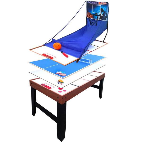 Hathaway Accelerator 54 in. 4-in-1 Multi-Game Table