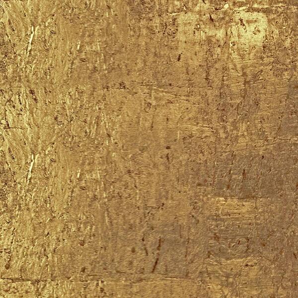 The Wallpaper Company 72 sq. ft. Gold Cork Wallpaper