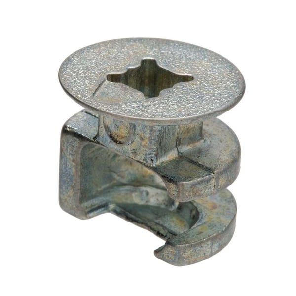 Everbilt 15 mm x 14 mm Zinc Cam Connector (2-Pack)