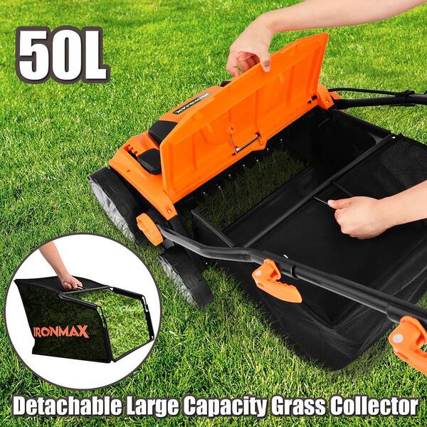 Costway 15 in. 13 Amp Corded Scarifier Electric Lawn