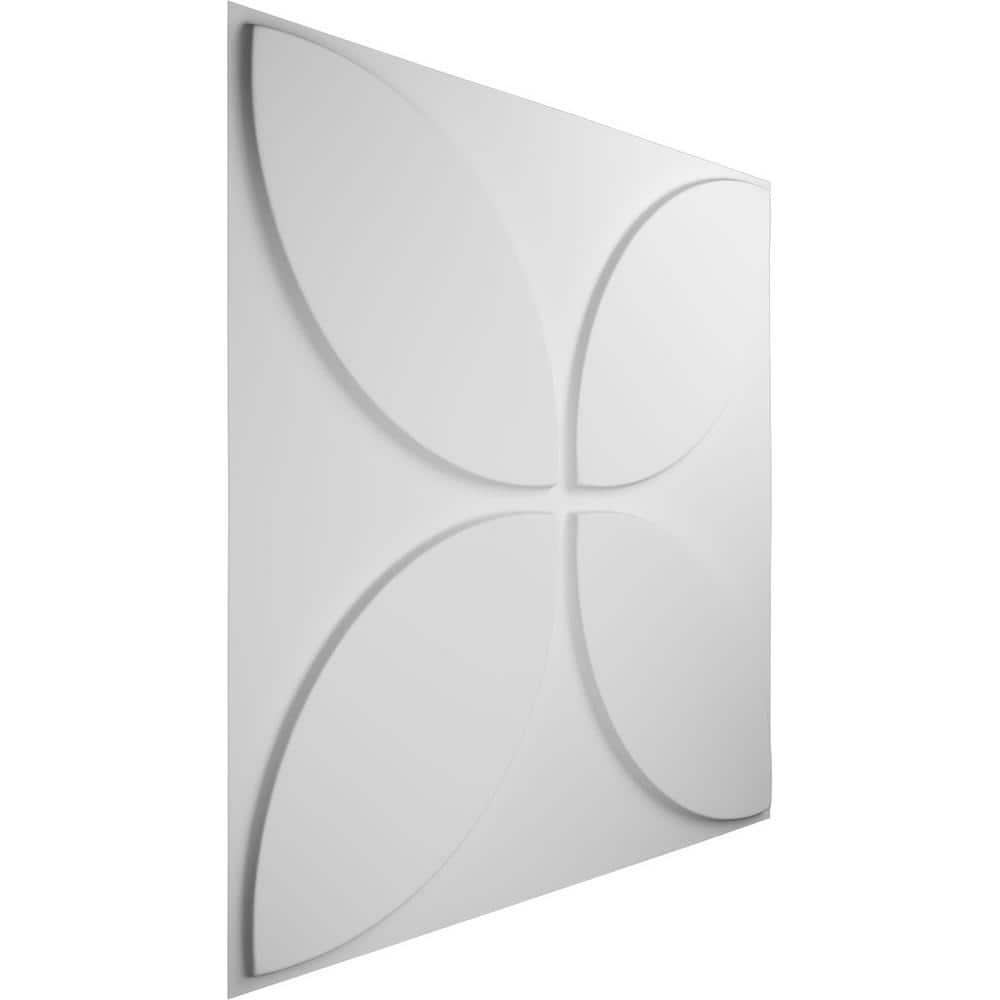 Primrose White 20" Textured 3D PVC Wall Panel