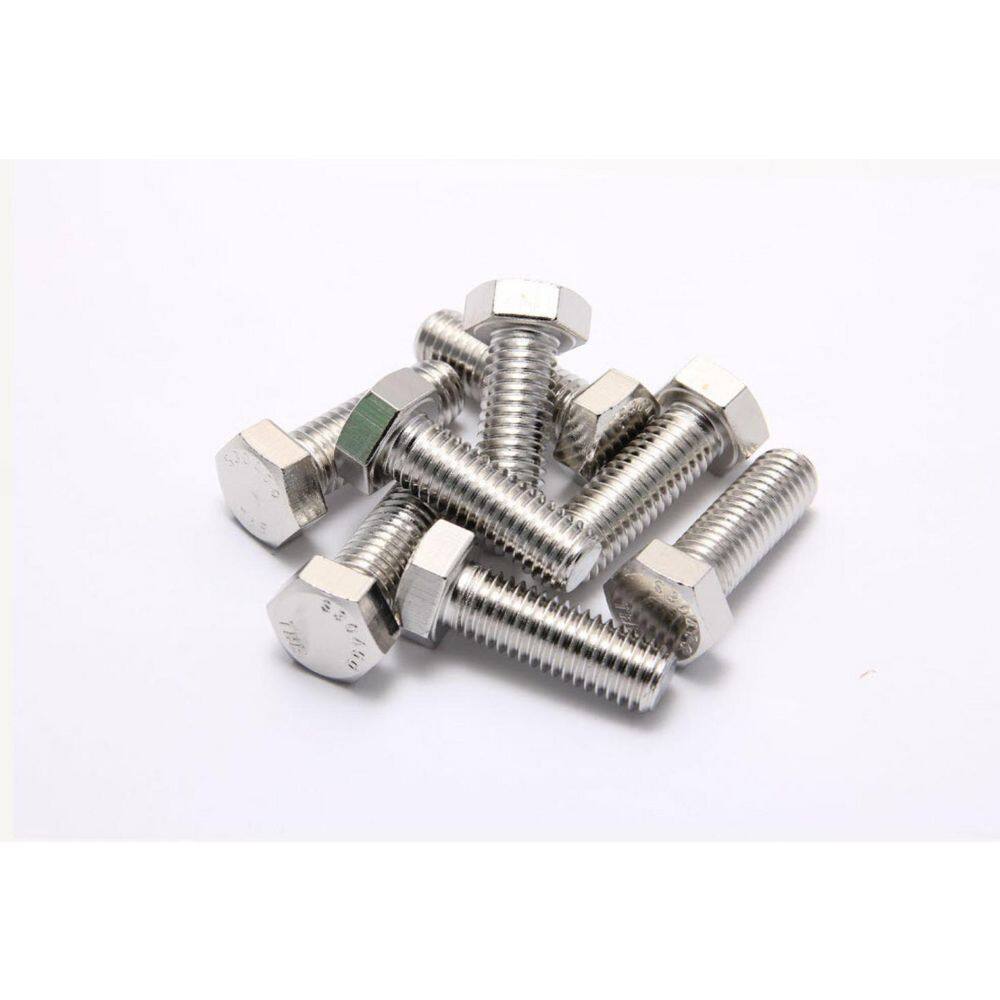 5/16 in. x 2 in. 316 Stainless Steel Hex Head Cap Screws Treated with NL-19 (25-Pack) price history on PriceWatchPro