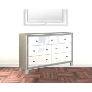 Amelia Champagne 11-Drawers 63 in. Dresser