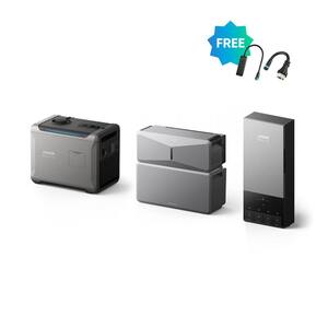 SOLIX E10 Infinite Automatic Backup Kit, 6kWh/7.6kW Rated Output, 5X Backup Time, Air-Cooled WholeHouse Generator