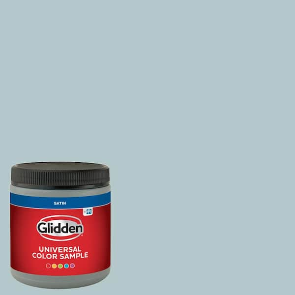 Glidden 8 oz. PPG1034-4 Misty Surf Satin Interior Paint Sample