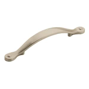 Inspirations 3-3/4 in (96 mm) Satin Nickel Drawer Pull