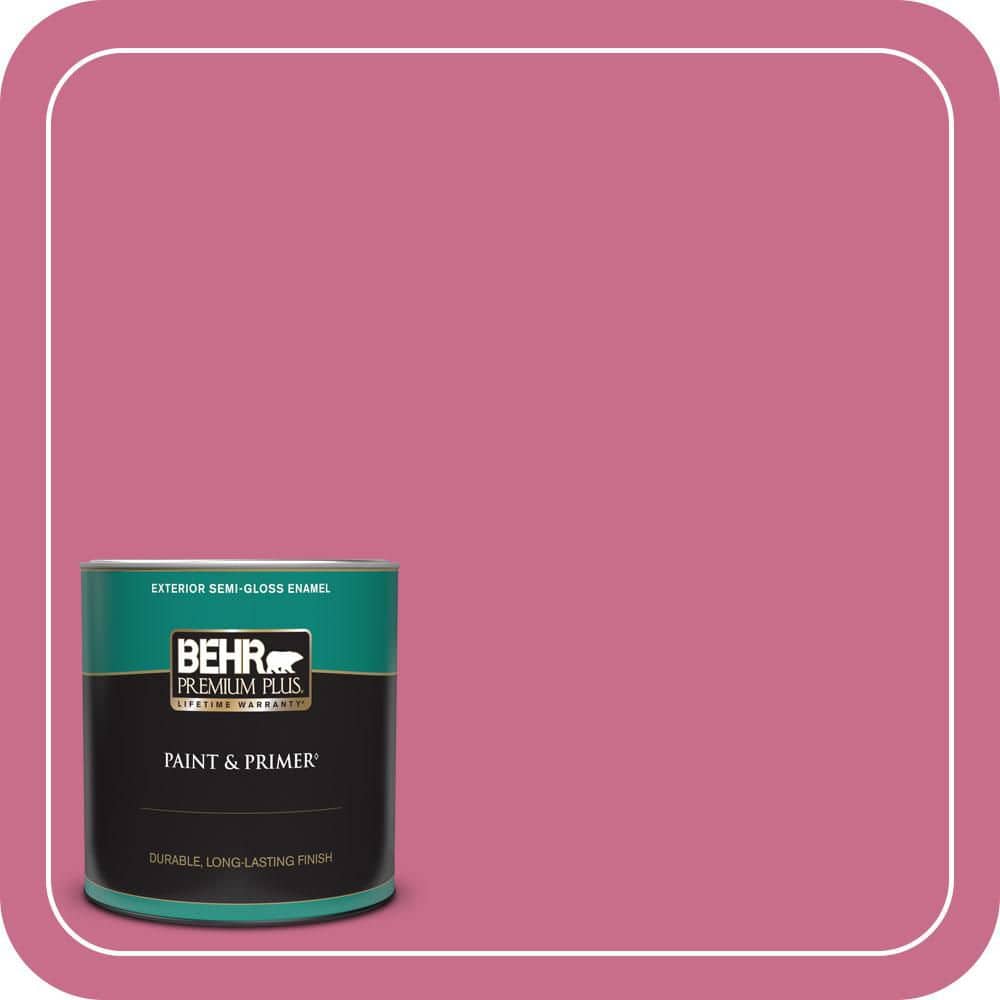 1 qt. #110B-5 Silk Ribbon Semi-Gloss Enamel Exterior Paint & Primer price history on PriceWatchPro