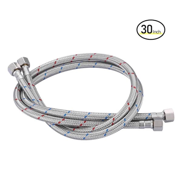 ARCORA 1/2 in. FIP x 30 in. Stainless Steels Faucet Supply Line