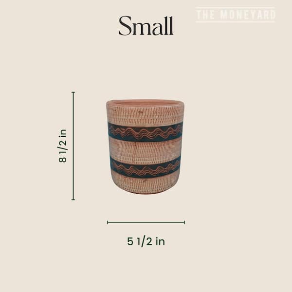 Unbranded Small Green Planter Haven Clay