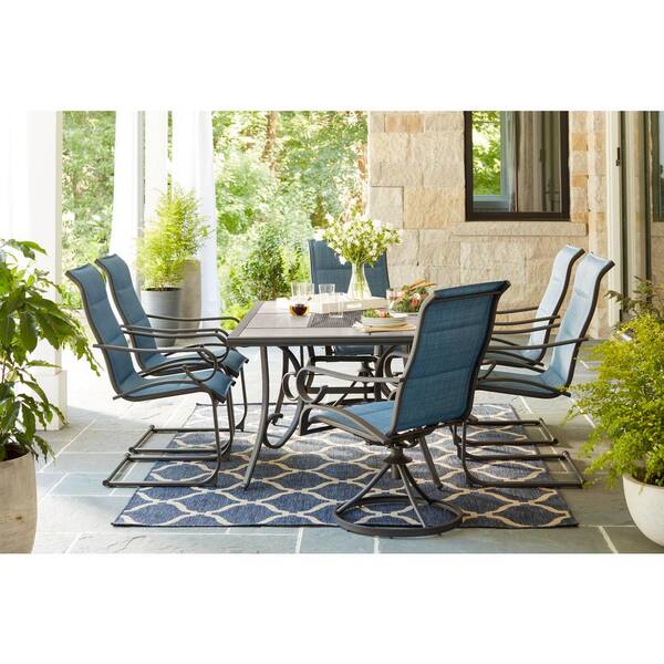 crestridge rectangular outdoor dining table