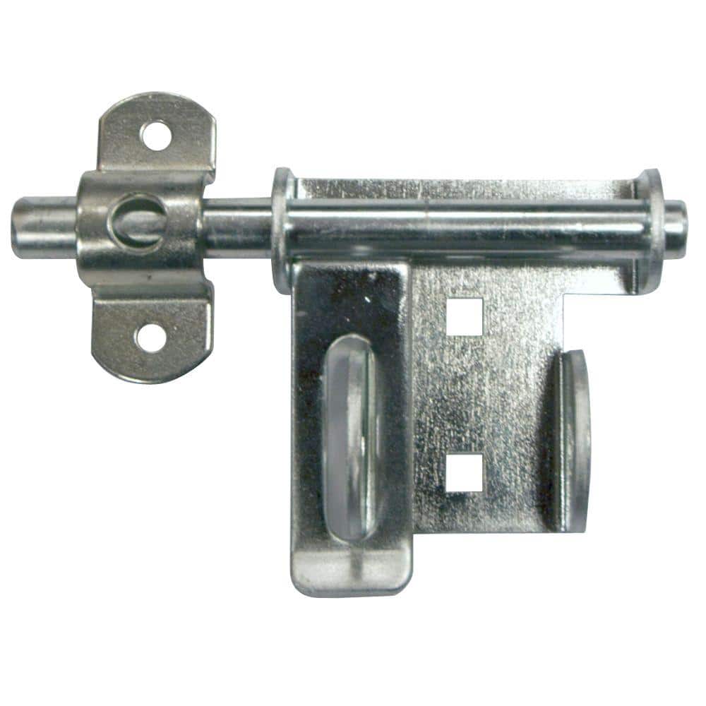 Q4-2P Heavy-Duty Garage Door Security Slide-Bolt Lock