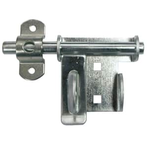Q4-2P Heavy-Duty Garage Door Security Slide-Bolt Lock