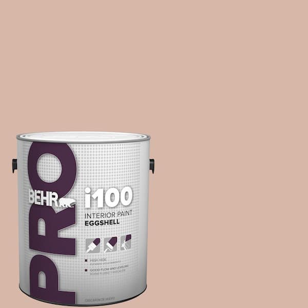 1 gal. #S190-3 Sedona Pink Eggshell Interior Paint