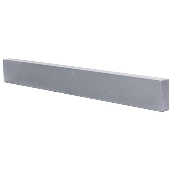 Eden Bath 25 in. x 3 in. Terrazzo Vanity Backsplash in Dark Gray