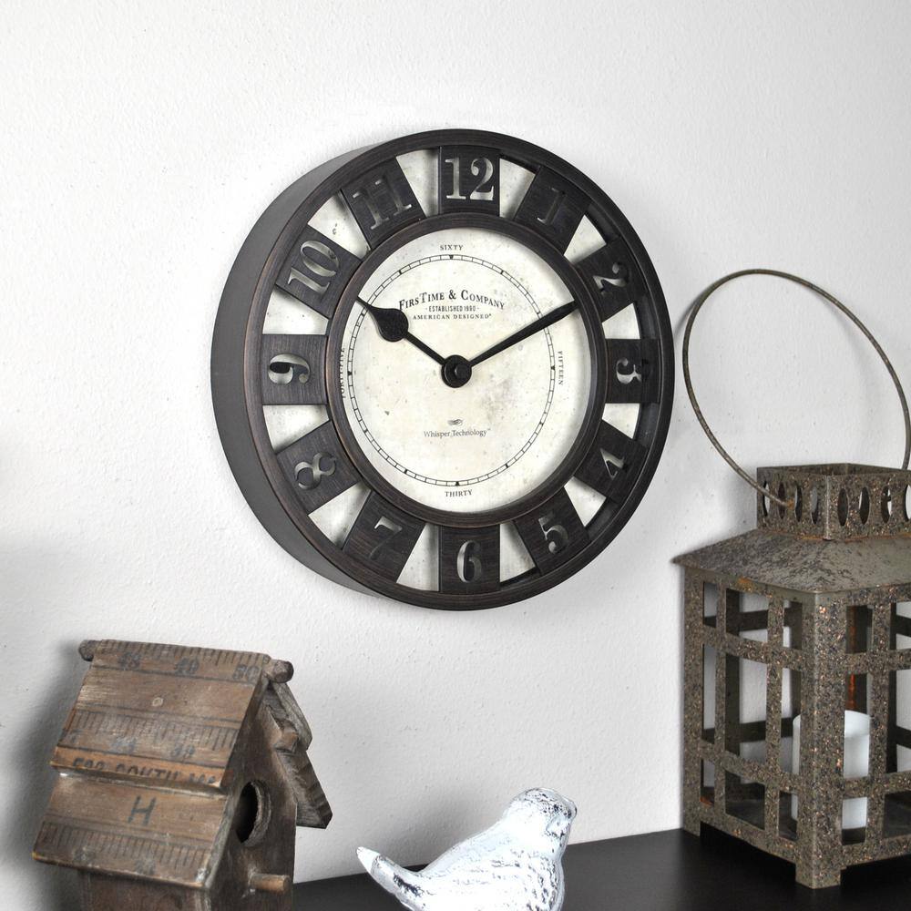 FirsTime & Co. 8 in. Barstow Wall Clock 00265