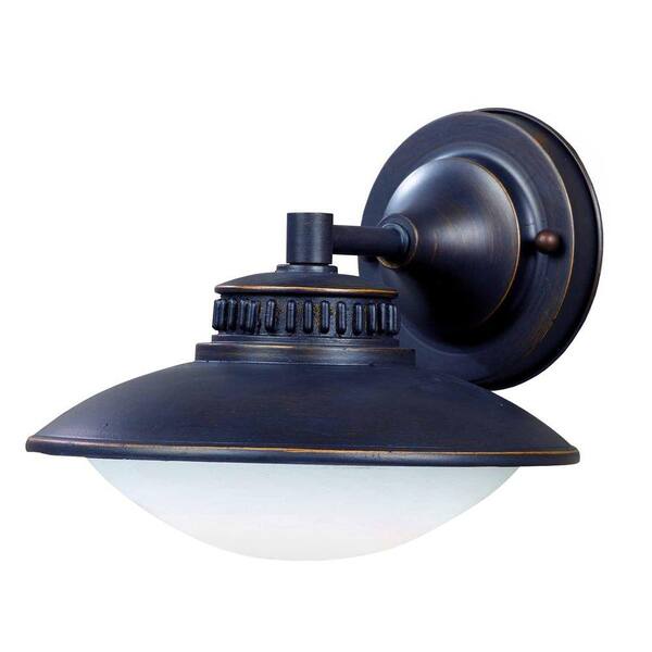 Filament Design Value 1-Light Outdoor Oil Rubbed Bronze Medium Wall Sconce